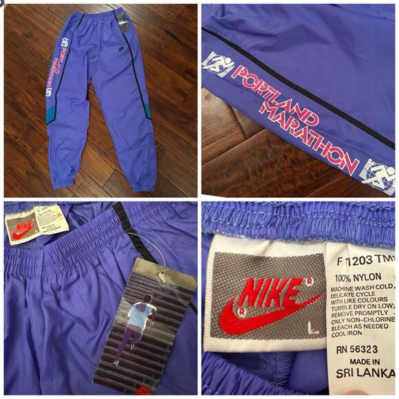 Vintage Nike Portland Marathon Running Pants - Picture 1 of 9